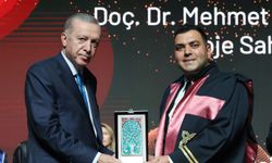 ERÜ'ye Cumhurbaşkanı Erdoğan'dan Ödül