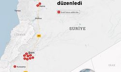 İsrail'den Suriye'ye Eş Zamanlı Hava Saldırıları