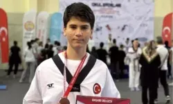 Kaan Türkmen, Taekwondo Türkiye Şampiyonası'nda Türkiye Üçüncüsü Oldu