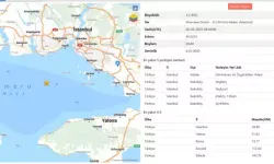 Marmara Denizi’nde 3.2 Büyüklüğünde Deprem