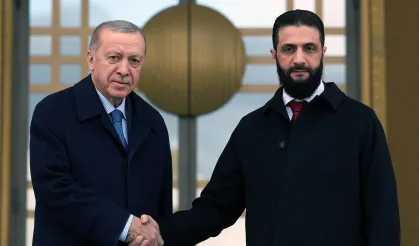 Erdoğan, Ahmed Şara ile görüşüyor