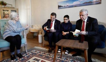 İmamoğlu ve Yavaş’tan Ümit Özdağ’ın Annesine Ziyaret