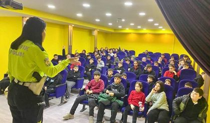 Bilecik'te "Trafik Dedektifleri Projesi" kapsamında öğrencilere eğitim