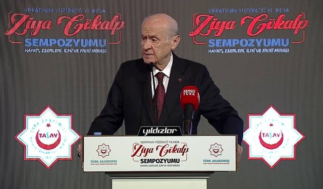 Bahçeli: ''Türk ile Kürtlerin birbirini sevmesi farzdır''