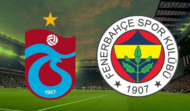 Fenerbahçe, Trabzonspor'u Son Dakikada Geçti: 3-2