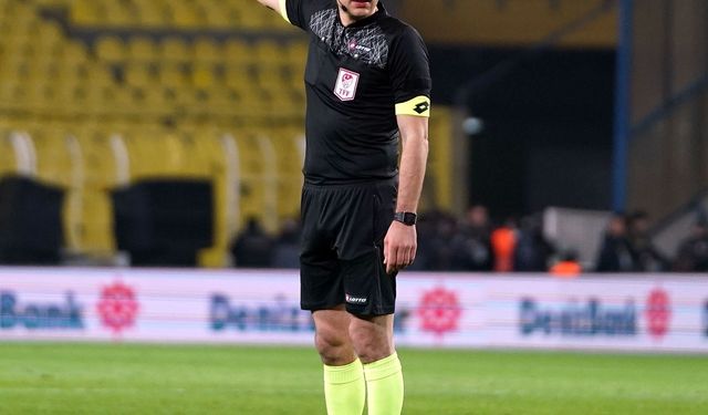 Ümit Öztürk, Alanyaspor-Kayserispor Maçını Yönetecek