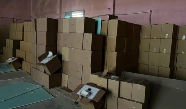 Adana'da 66 milyon kaçak makaron ele geçirildi