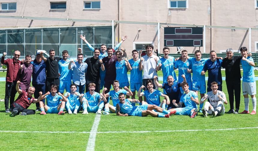 Trabzonspor U19, Elit A Ligi Şampiyonu Oldu