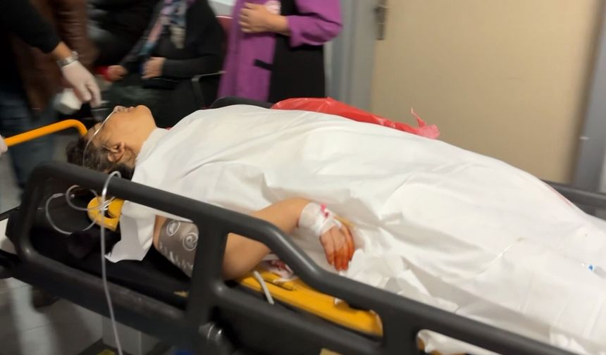 Kavga ettiği karısını tüfekle vurup ağır yaraladı